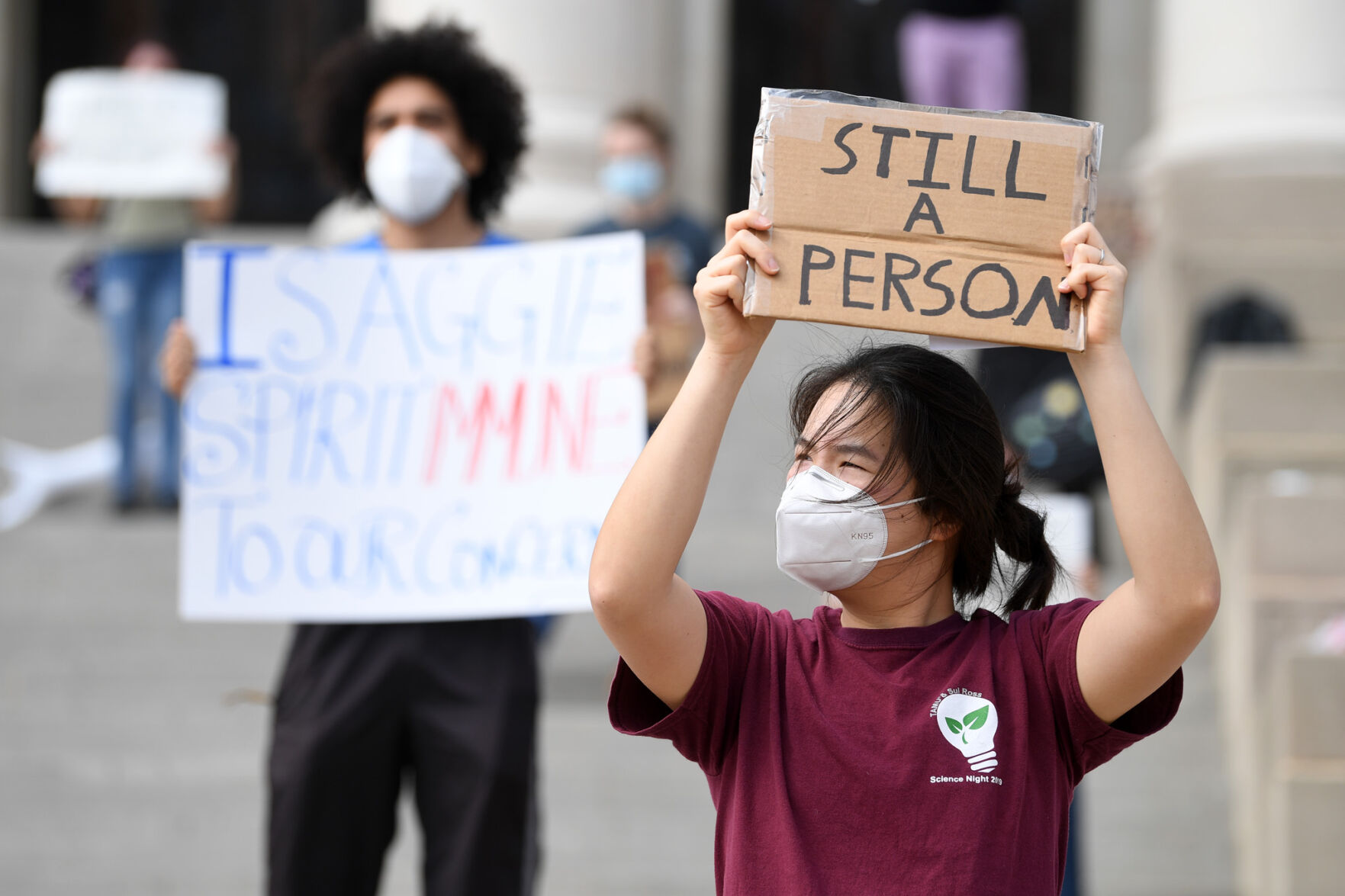 TAMU graduate student protest